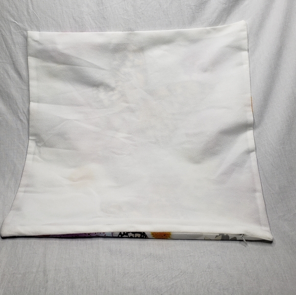 Butterfly Throw Pillow Case 17 x 17.5 Inches Zippered - Picture 3 of 3